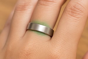 green_stain_under_stainless_steel_ring