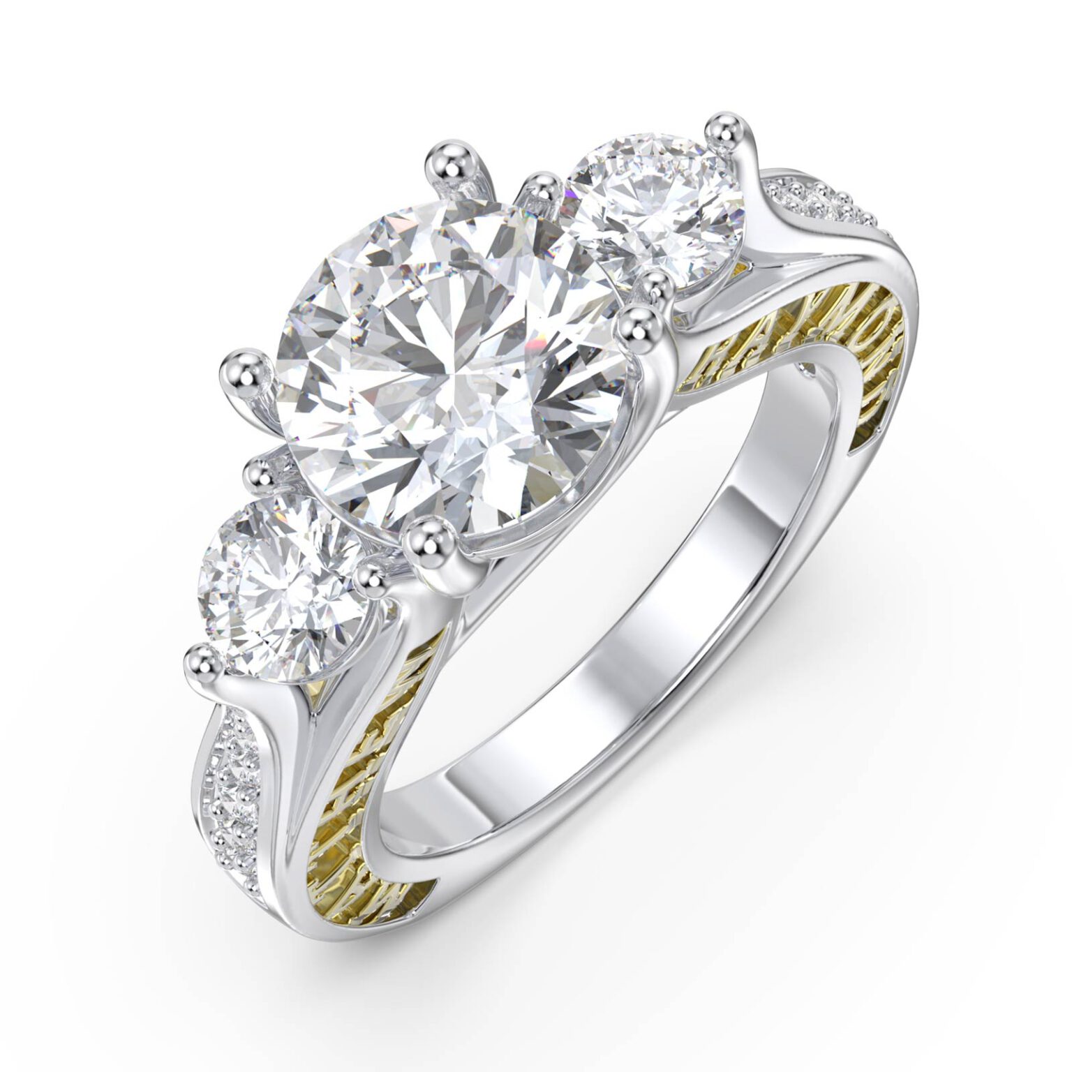 Moissanite Engagement Rings Affordable Prices FARUZO