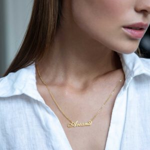 Carrie Name Necklace - Sex and the City Carrie Necklace | FARUZO