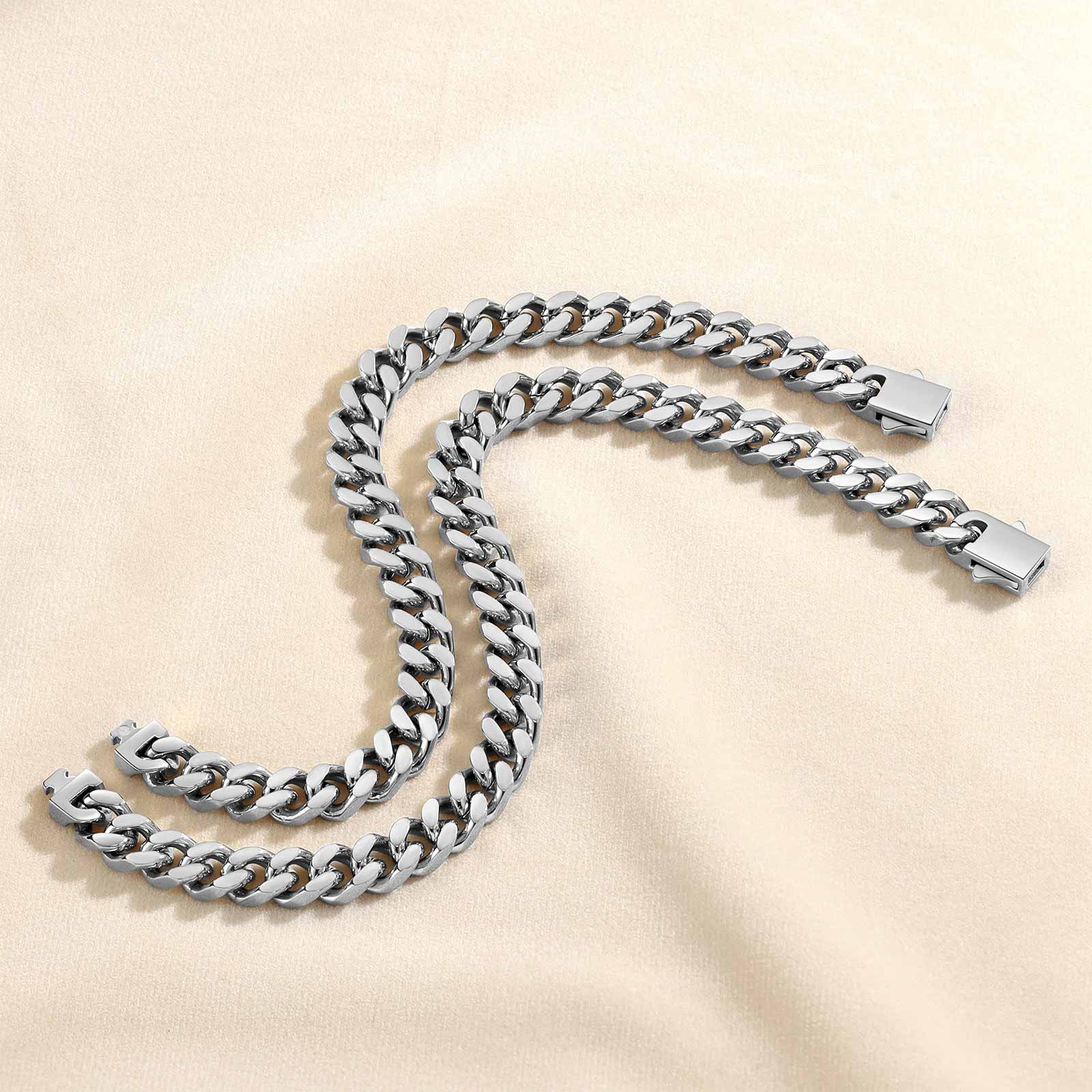 Custom Cuban Link Chain Bracelet [Gold 