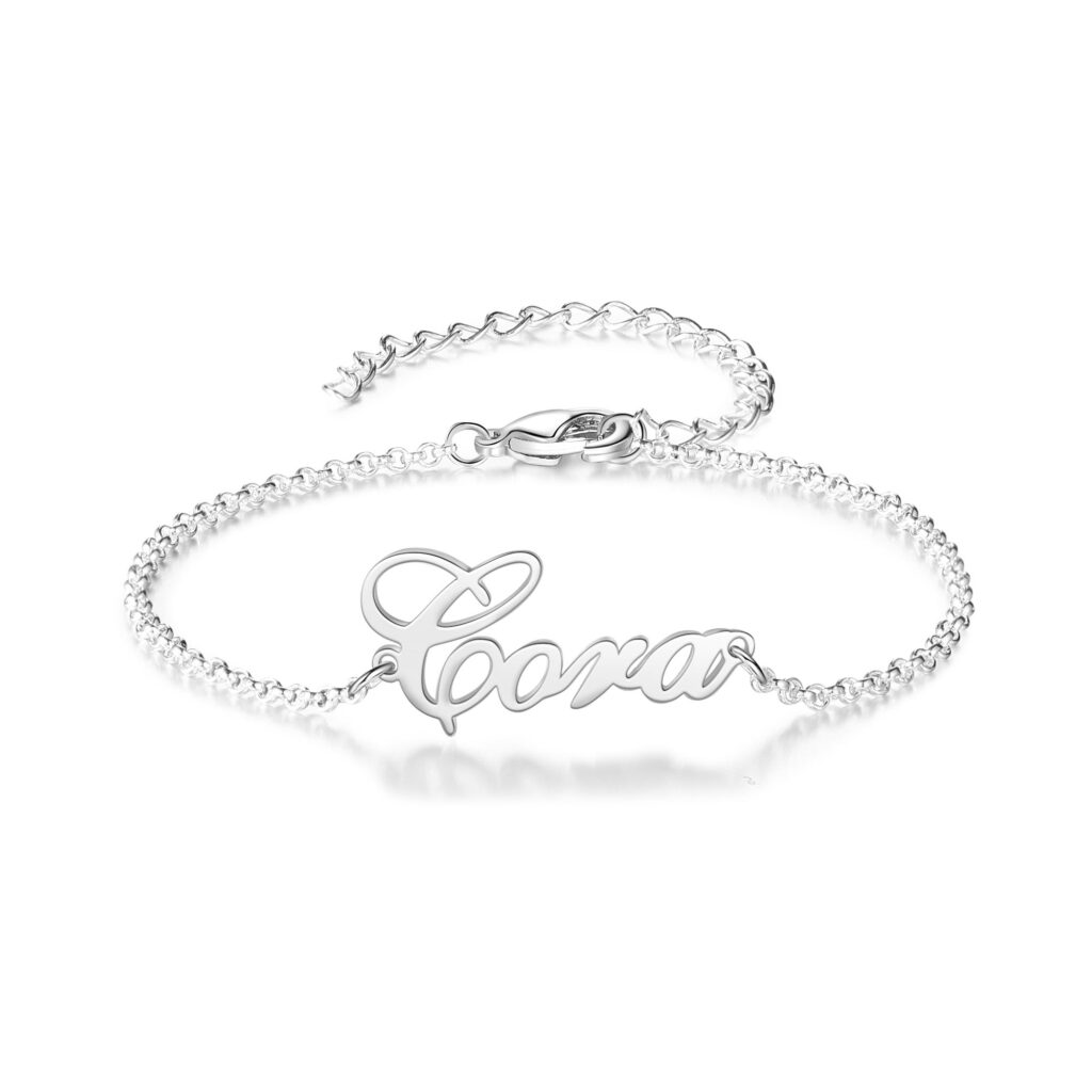 Custom Name Bracelet [Gold, Sterling Silver] FARUZO