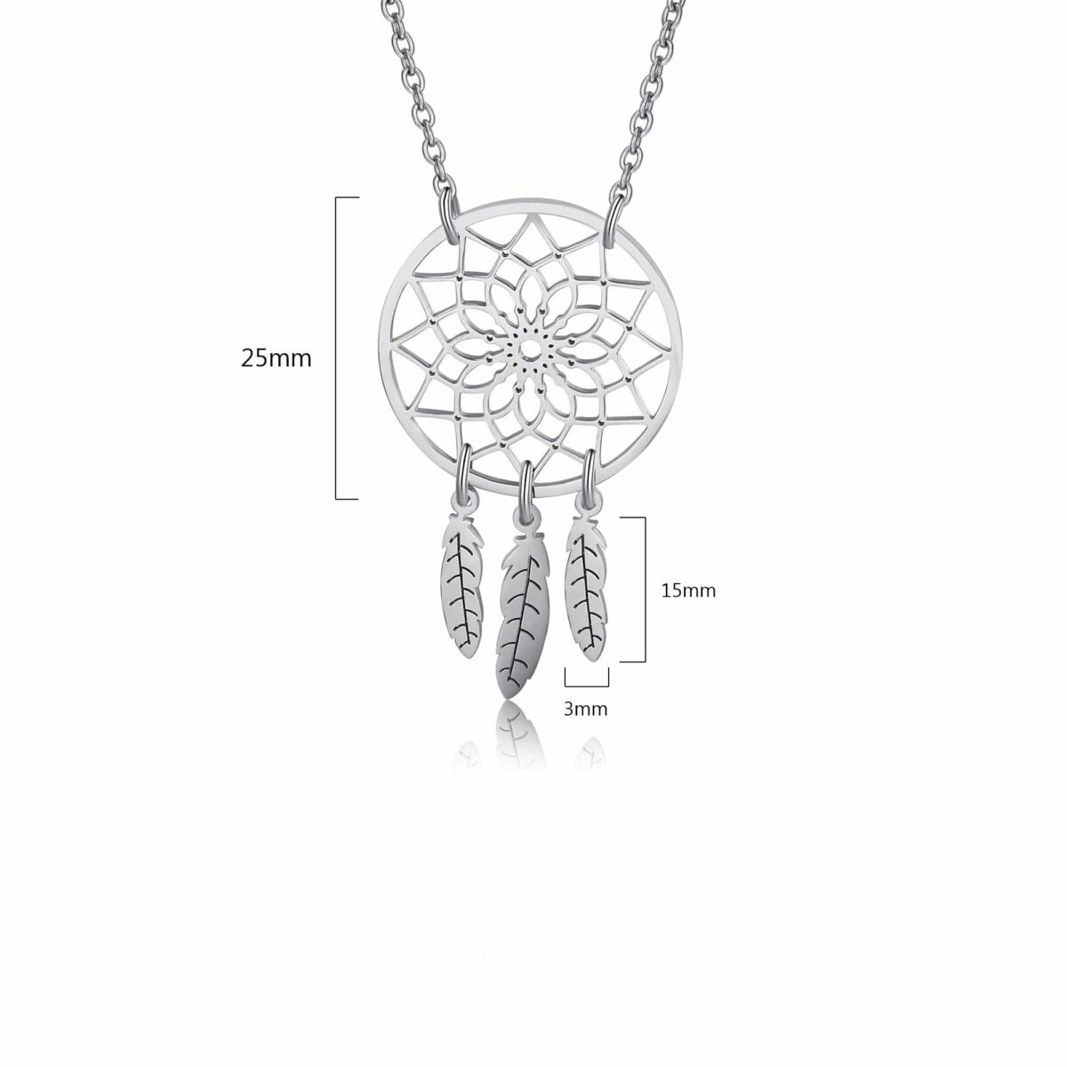 Dream Catcher Necklace [Gold & Silver] FARUZO